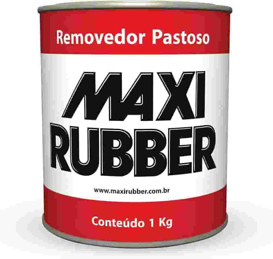 Removedor de Tinta Pastoso Maxi Rubber 1 Kg