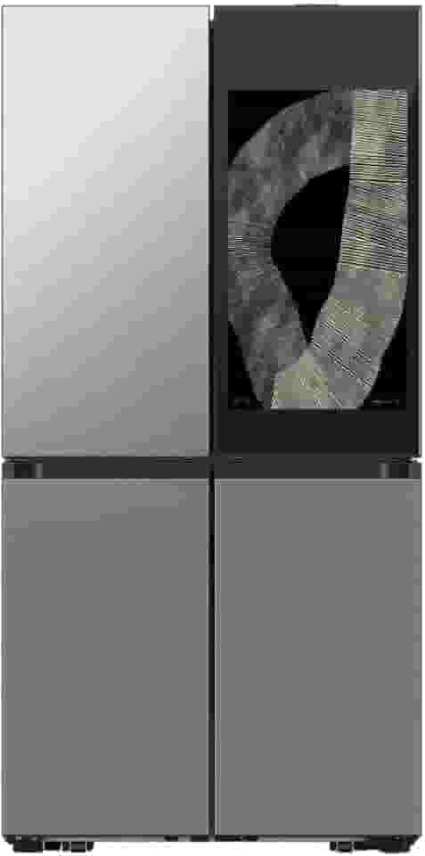 Samsung Geladeira French Door Family Hub 4 Portas Flexzone Samsung Bespoke RF29D Inox 699L - 127V