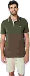 Camisa Polo Básica Masculina Em Malha Piquet Com Bordado