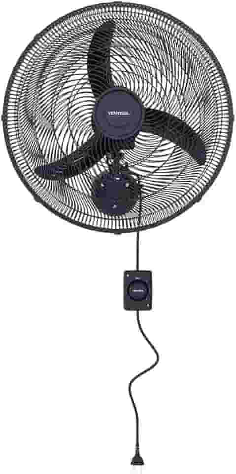 Ventisol Ventilador de parede Oscilante New 50cm Preto 220V