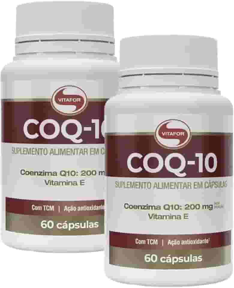 COQ 10 (coenzima Q10) - 2 unidades de 60 cápsulas - Vitafor