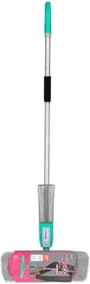 Noviça - Mop Spray Fit e Tecido de Microfibra para Limpeza Rápida, Cabo Articulado e Reservatório Plástico para Inserção do Produto de Limpeza, Bettanin