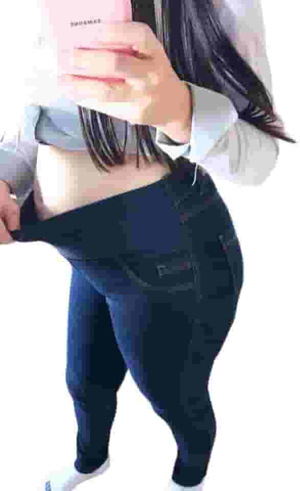 Calça Gestante Skinny Jeans com Elastano