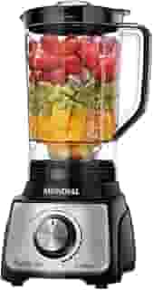 Liquidificador Turbo, Mondial, Preto/Inox, 1100W, 220V - L-1100 BI