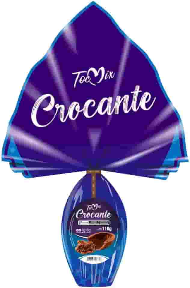 Ovo de Páscoa Too Mix Crocante ao Leite 110g