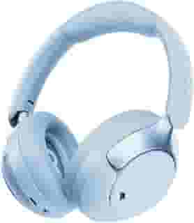 QCY H3 PRO ANC Fone de Ouvido Bluetooth, Headphone ANC Adaptáveis, Cancelamento Ativo de Ruído de 50 dB, Áudio sem fio de Alta Resolução LDAC, 55 Horas de Reprodução, Preto (Azul)