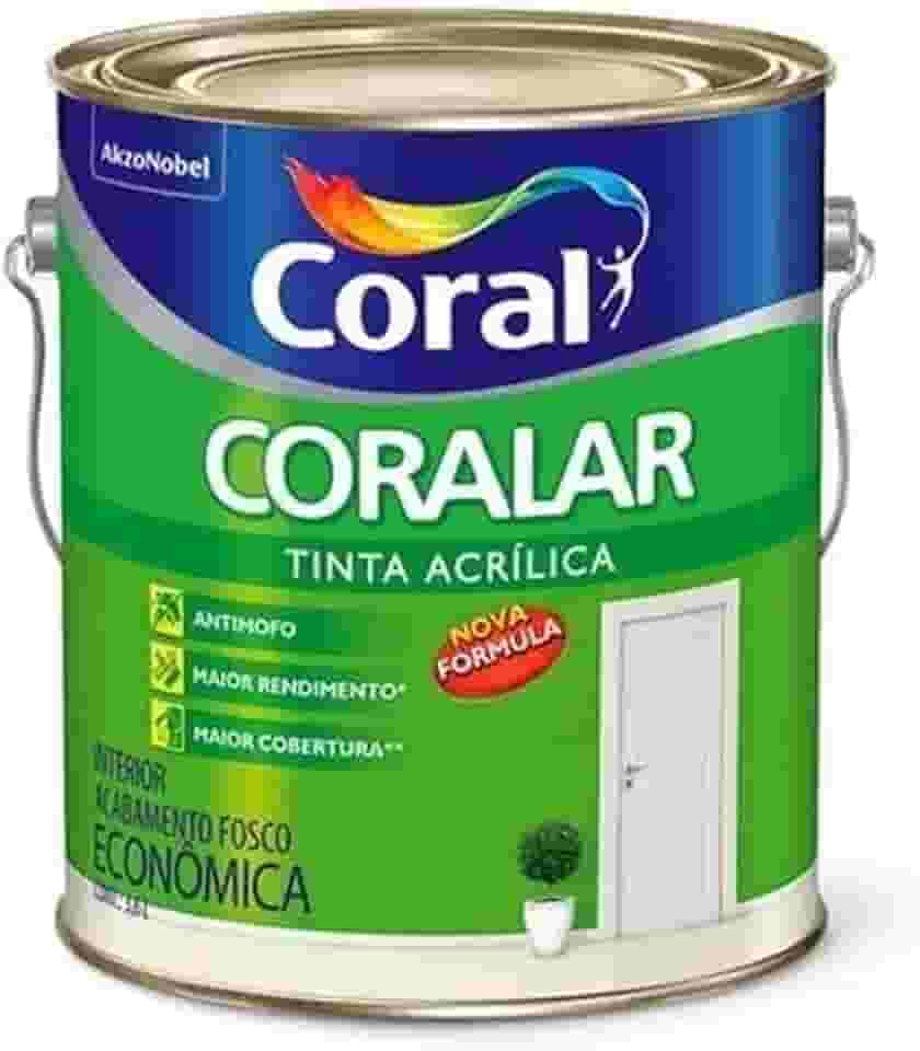 Tinta Acrílica Coralar, Camurça, 3.6 L, Coral