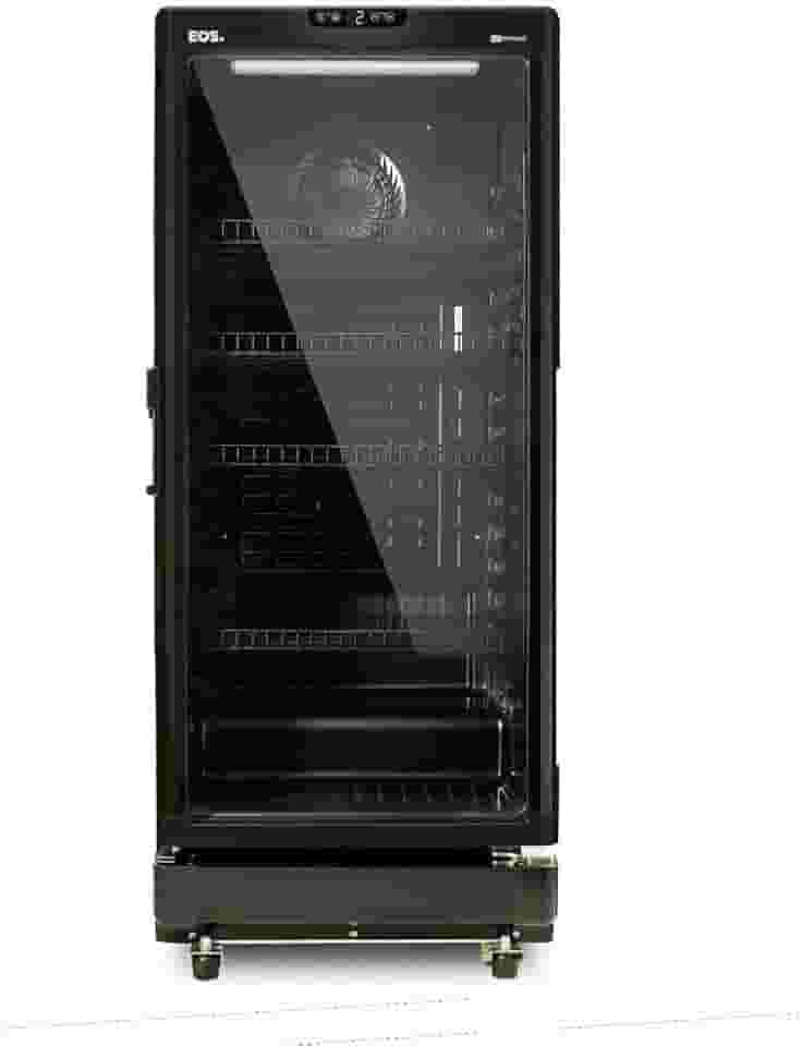 Refrigerador Expositor Vertical Eos 198 Litros Eco Gelo Digital All Black Eev200p 110v