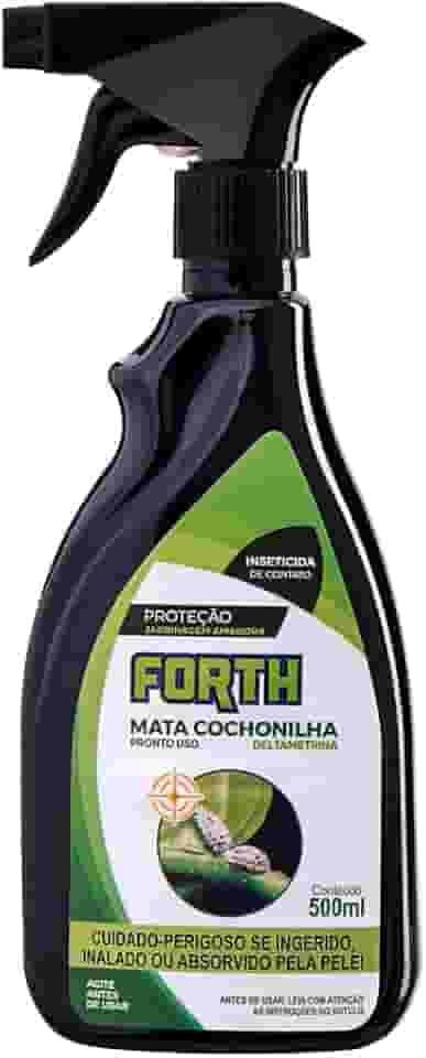 Forth Mata Cochonilha, Inseticida de Contato, Deltametrina, Líquido Pronto Uso, 500ml