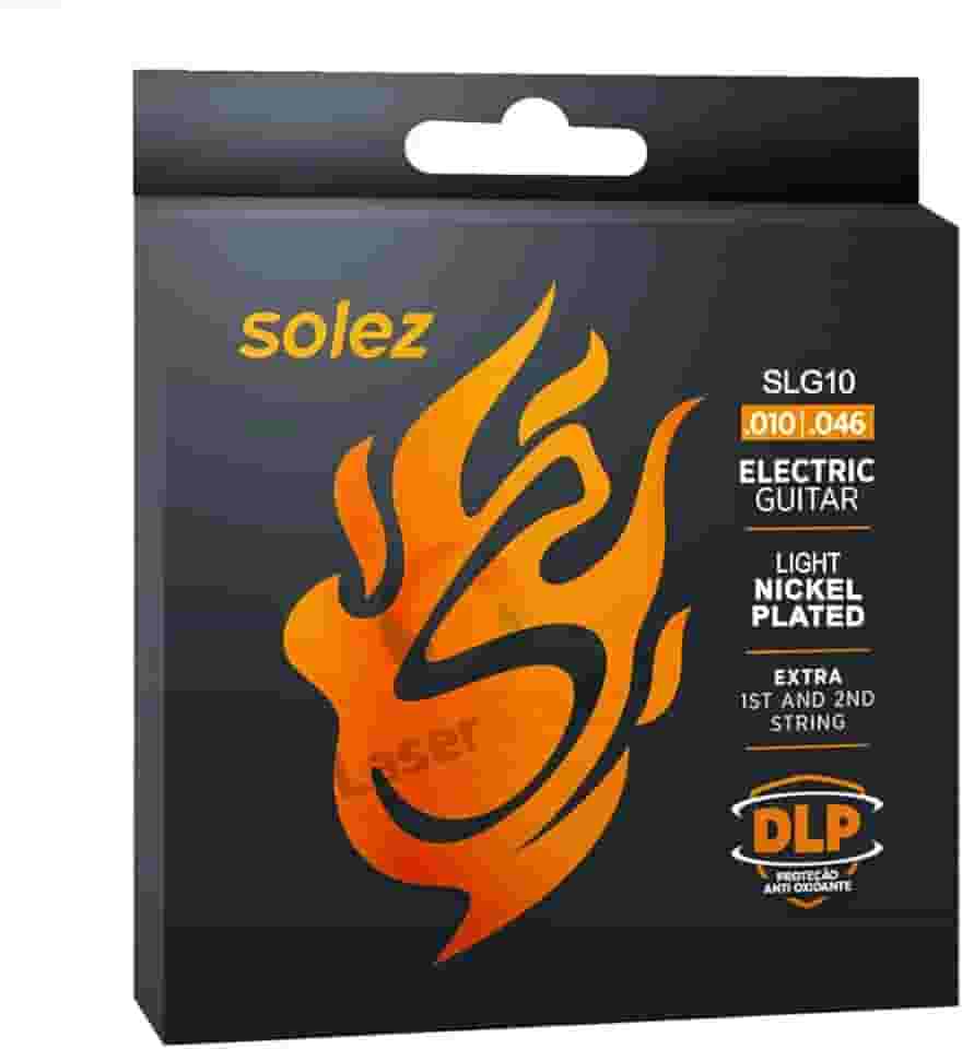 Encordoamento Guitarra 0,10 SLG10 Solez