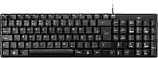 Teclado Com Fio Compacto Conexão USB Cabo de 120cm Resistente Água Preto Multi (Multilaser) - TC193