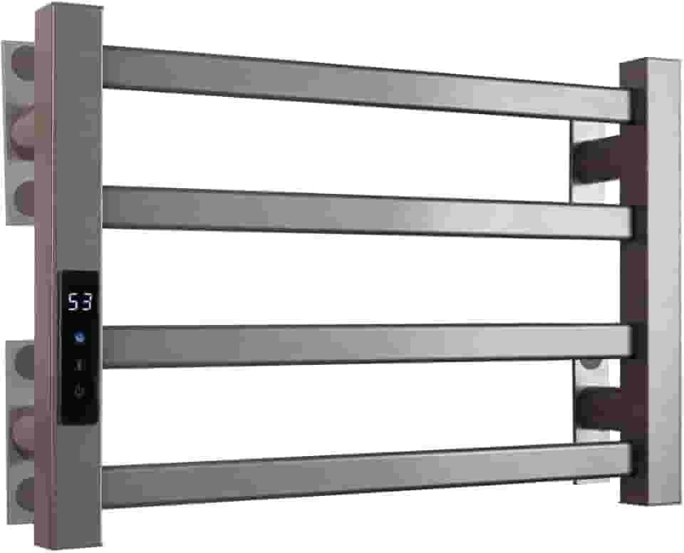 Toalheiro Elétrico 30x45 Térmico com Display Digital e Temporizador 110V (Cinza Escuro)