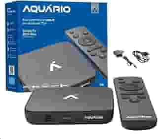 Smart TV Box Aquário STV-3000 Plus – Android 11, 2GB RAM, 16GB, Wi-Fi Dual Band 2.4/5GHz