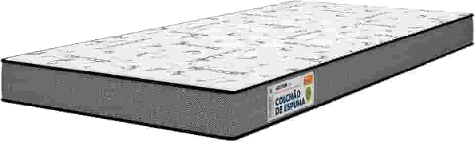 Colchão de Solteiro Espuma Cama Quarto 1,88x88x14 D33 Plumatex - Loja Inova BR