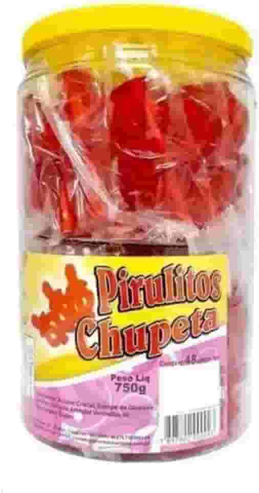 Pirulito Chupeta Doce C/ 45 Unidades