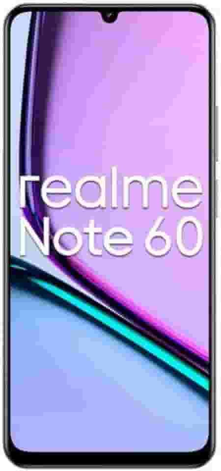 Realme Note 60-128GB - 4GB Ram - Câmera 30MP - Bateria 5000mAh - Tela de 6,74'' - Preto