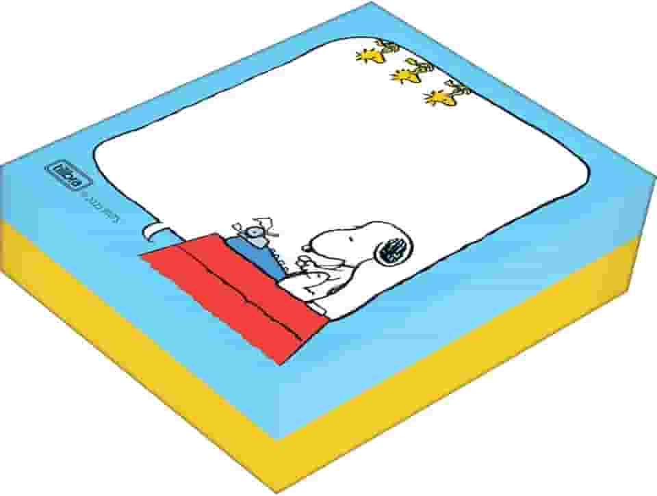 Tilibra - Bloco Tilembrete Snoopy 80X91mm 100 Folhas