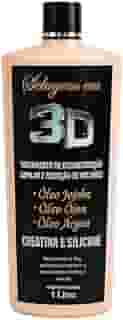 Selagem 3D Profissional, Tratamento Capilar de Reconstrução com Óleos de Jojoba, Ojon e Argan, 1 Litro