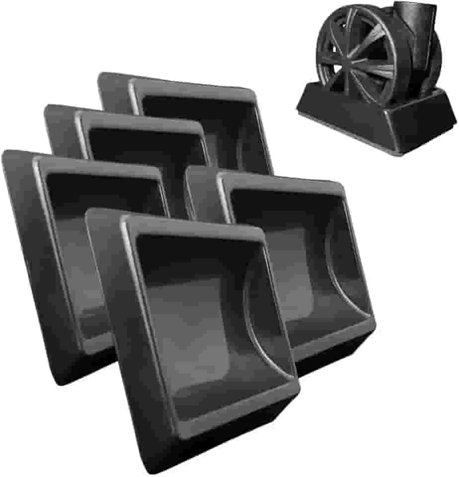 Kit 5 Trava Rodinhas Cadeira Escritório Gamer Abs Injetado