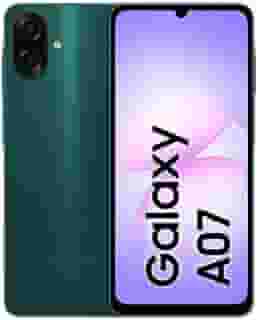 Samsung Celular Galaxy A07 256GB, 8GB, Câmera 50MP, Tela 6.7', Proteção IP54, Processador 6nm (Verde)