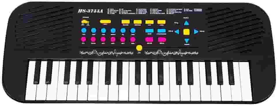 Teclado Infantil com Microfone 37 Teclas 54,5cm, DM Toys