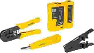 Testador De Cabos De Rede Rj11, Rj12, Rj45, Com Acessórios, Vonder.