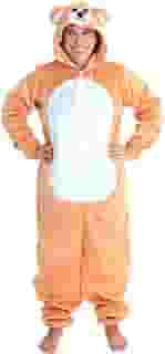 Kigurumi Urso Adulto Infantil Macacão Inverno