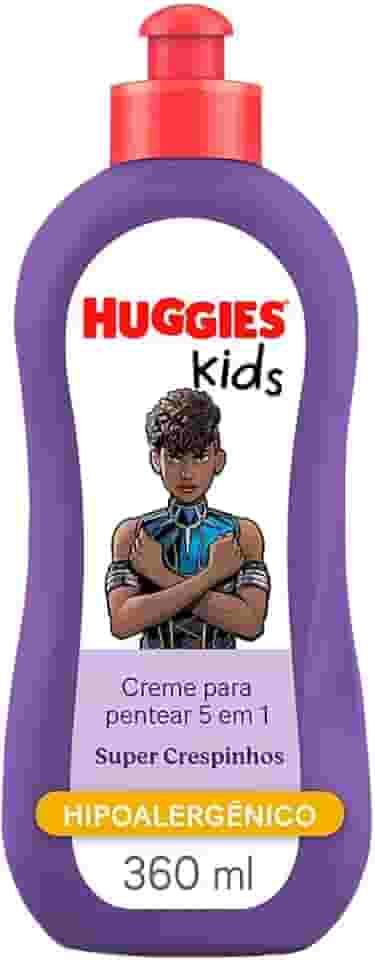 Creme de Pentear Huggies Super Crespinhos Pantera Negra 360ml