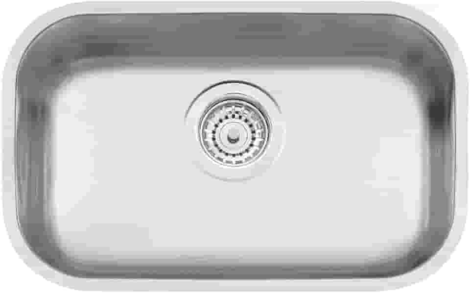 Cuba para Cozinha em Inox Retangular 47x30cm Cromo Acetinado