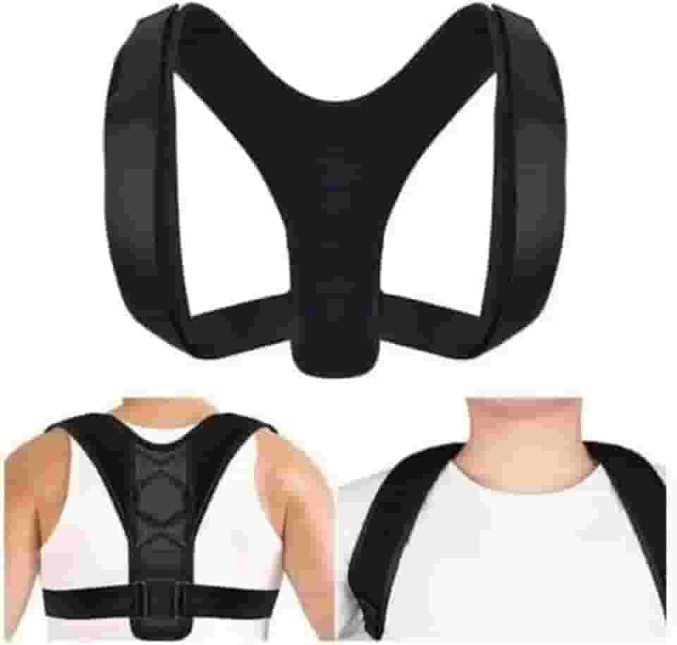 Cinta Corretora Postural Alinhador Postural Corrige Lombar Alinha a Coluna Alívio Rápido e Eficaz nas Dores nas Costas AJUSTÁVEL UNISEX ENTREGA RÁPIDA