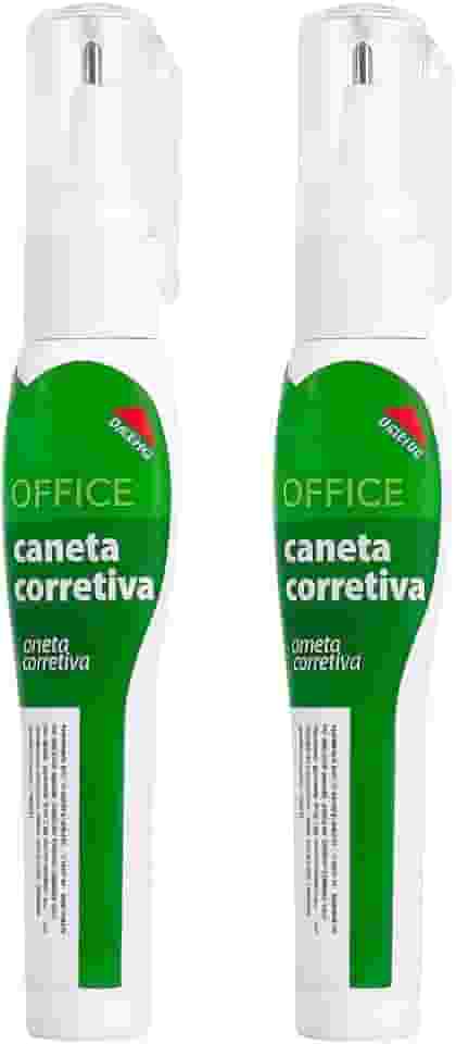 Kit 2 Corretivos Escolar, Corretivo 6 ML Cada Corretivo-QHS