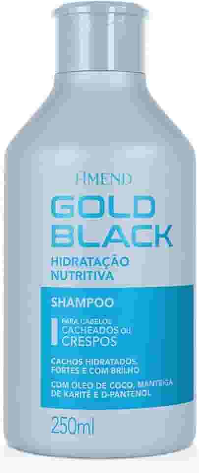 Shampoo Amend Gold Black Hidratação Nutritiva, 250ml
