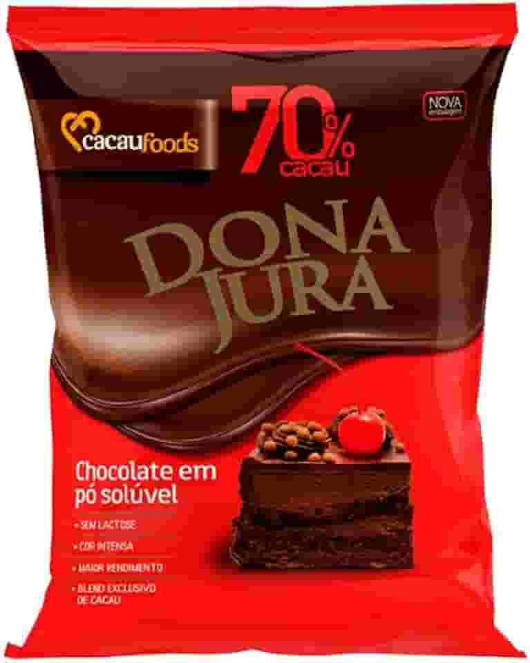 Chocolate em Pó 70% Cacau Dona Jura 500Gr - Cacau Foods