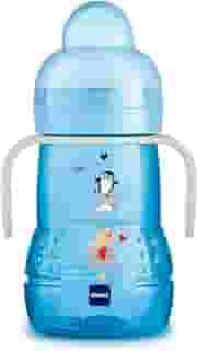 Copo MAM Trainer Night 220ml - Azul