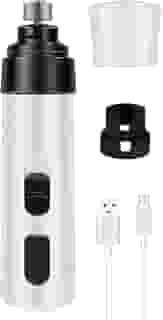 DJAPWPX - Moedor de unhas para cães, recarregável, USB, 2 velocidades, elétrico, moedor de unhas eficiente, lixas de unhas para animais de estimação portáteis para cães grandes e pequenos e gatos