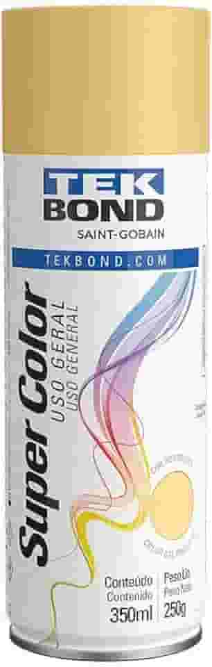 Tinta Spray Bege 350Ml/250G - 01 Unidade, Tekbond, 23181006900, Bege, Pacote De 306