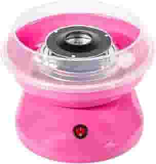 Mini Máquina de Algodão Doce Elétrica Portátil, 500W, Rosa
