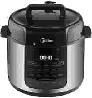Panela de Pressão Elétrica 5L NutriPro Inox Midea
