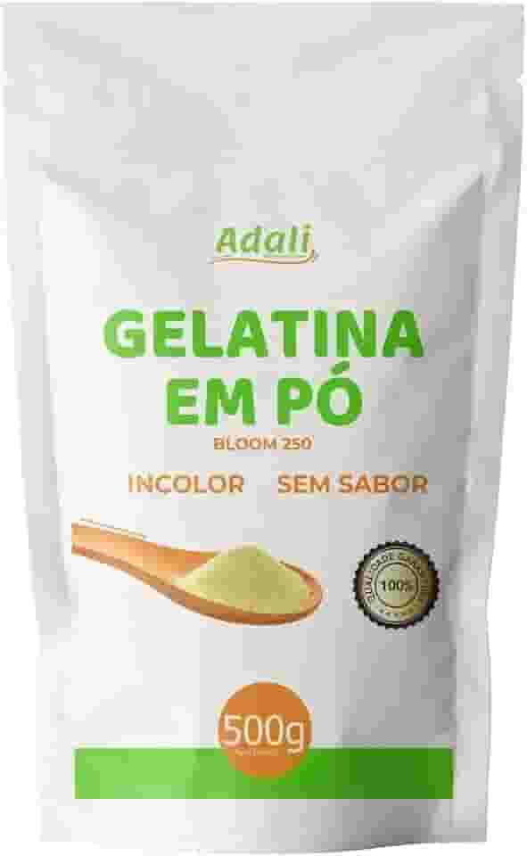 Gelatina em pó Adali 500g - Sem sabor