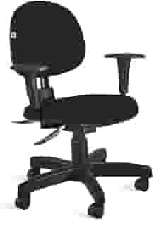 Cadeira Executiva Ergonômica-1910 backsysten Nr17 da ABNT com regulagem de Braço - Cor Preto (J.serrano cor:preto)