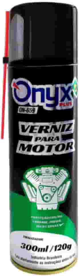 Verniz para Motor Spray ONYX PLUS 300ml Brilho Proteção