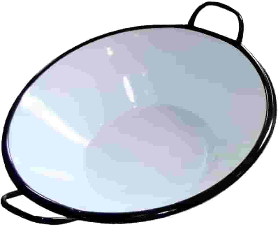 Tacho Esmaltado com Alça N22 Pastel Salgados Churros Batata Frita Em Geral 19 Litros