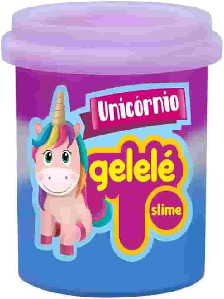Slime De Unicórnio Gelele Com24 152G Massinha Meleca