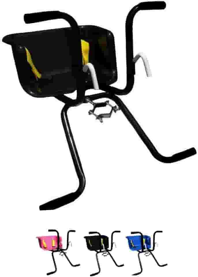 Cadeirinha Infantil Bike Baby Dianteira Para Crianças de até 15kg Passeio Bicicleta c/Cinto