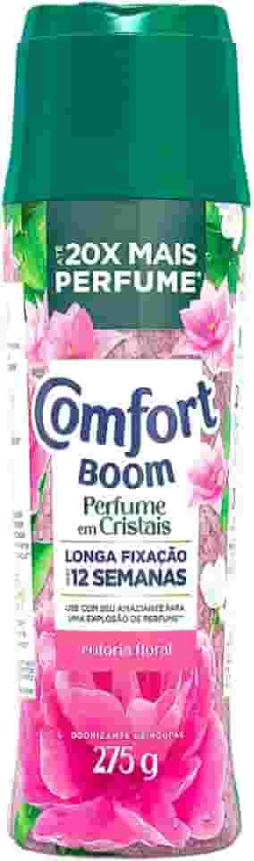 Comfort Boom Odorizador de Roupas Cristais de Perfume Euforia Floral 275gr