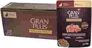 Ração Úmida GranPlus Gourmet Gatos Filhotes Frango 85g - Pack com 18 unidades