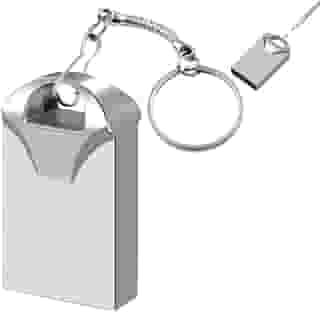 Pendrive Mini 32GB com Chaveiro, USB 2.0, Alta Velocidade, Super Leve, Liga de Alumínio, Compacto e Portátil, Compatível C/Computador Pc Windows/Linux/Mac (1)