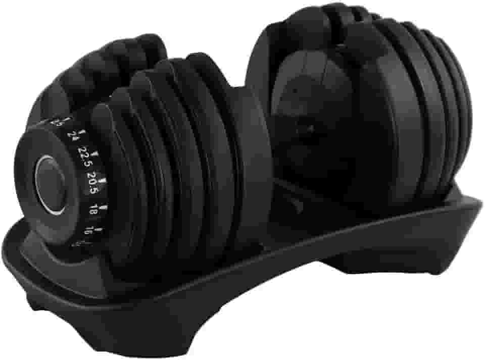 Dumbbell Halter Gallant Elite Pro 24kg Regulável Com Base