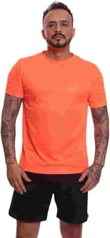 Camiseta Masculina Dry Academia Treino Esporte Camisa Praia Proteção Solar UV