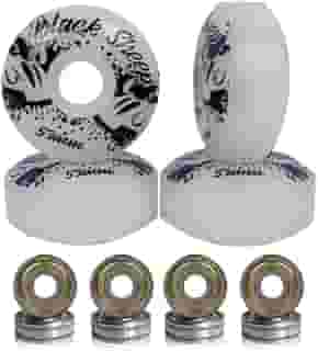 Roda Skate Black Sheep 53mm Dureza 95A com Rolamentos ABEC-5